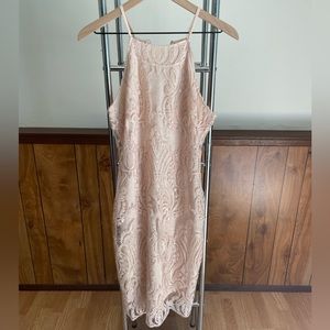 Medium champagne sequin dress